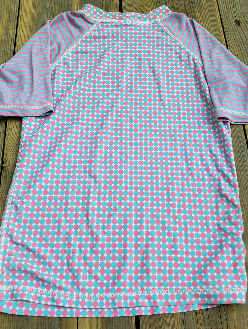 Ruffle Girl Rashguard Shirt - Picture 2 of 4